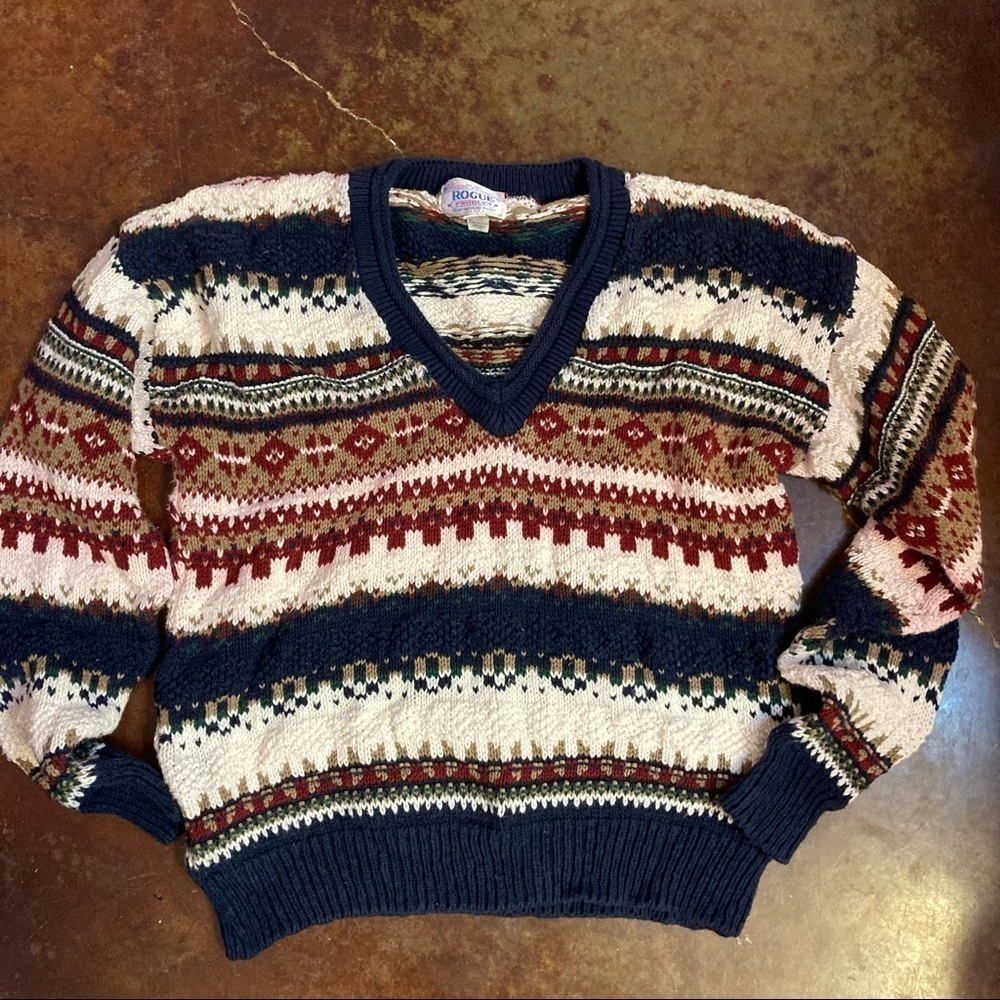 Men’s Vintage Rogue Y2K Sweater